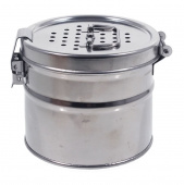 Коробка стерилизационная круглая с фильтрами КСКФ-3