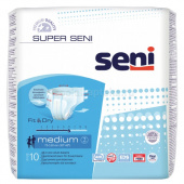 Подгузники для взрослых Seni Super medium 10 шт