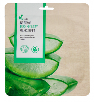 Маска Mirida влажн с себорегул эффект для жирной и проблемной  кожи с алоэ №1