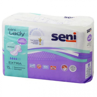 Прокладки урологические Seni Lady Extra №15