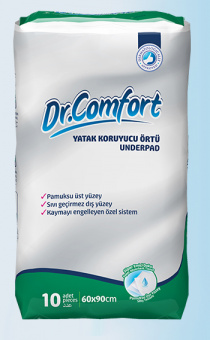 Пеленка впитывающая Dr.Comfort 60х90 №10