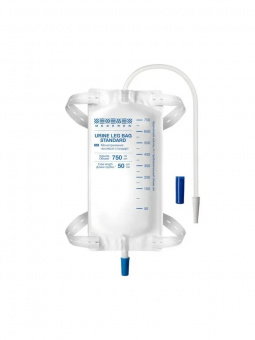 Мочеприемник носимый 0,75 л, трубка 50 см, выдвижной кран, (Mederen)
