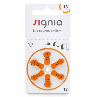 Батарейка Signia тип 13