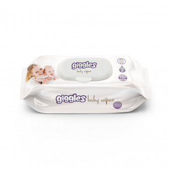 Салфетки влажные для детей Gigglies №100